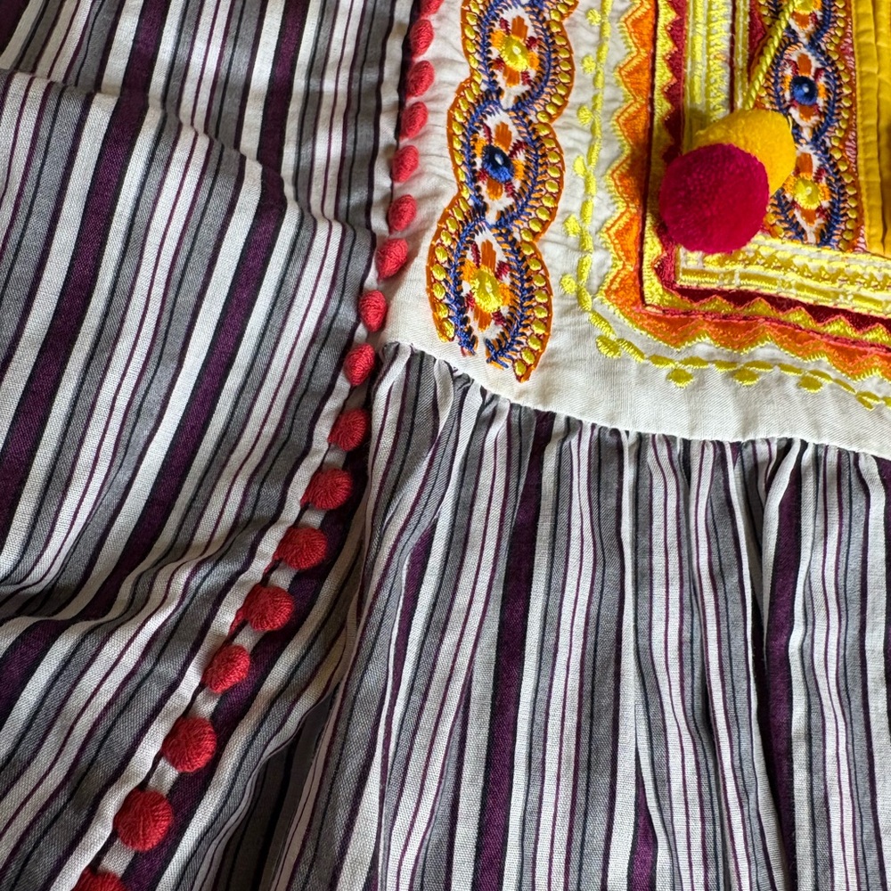 Colorful Bohemian Midi Dress - Picture 8 of 14